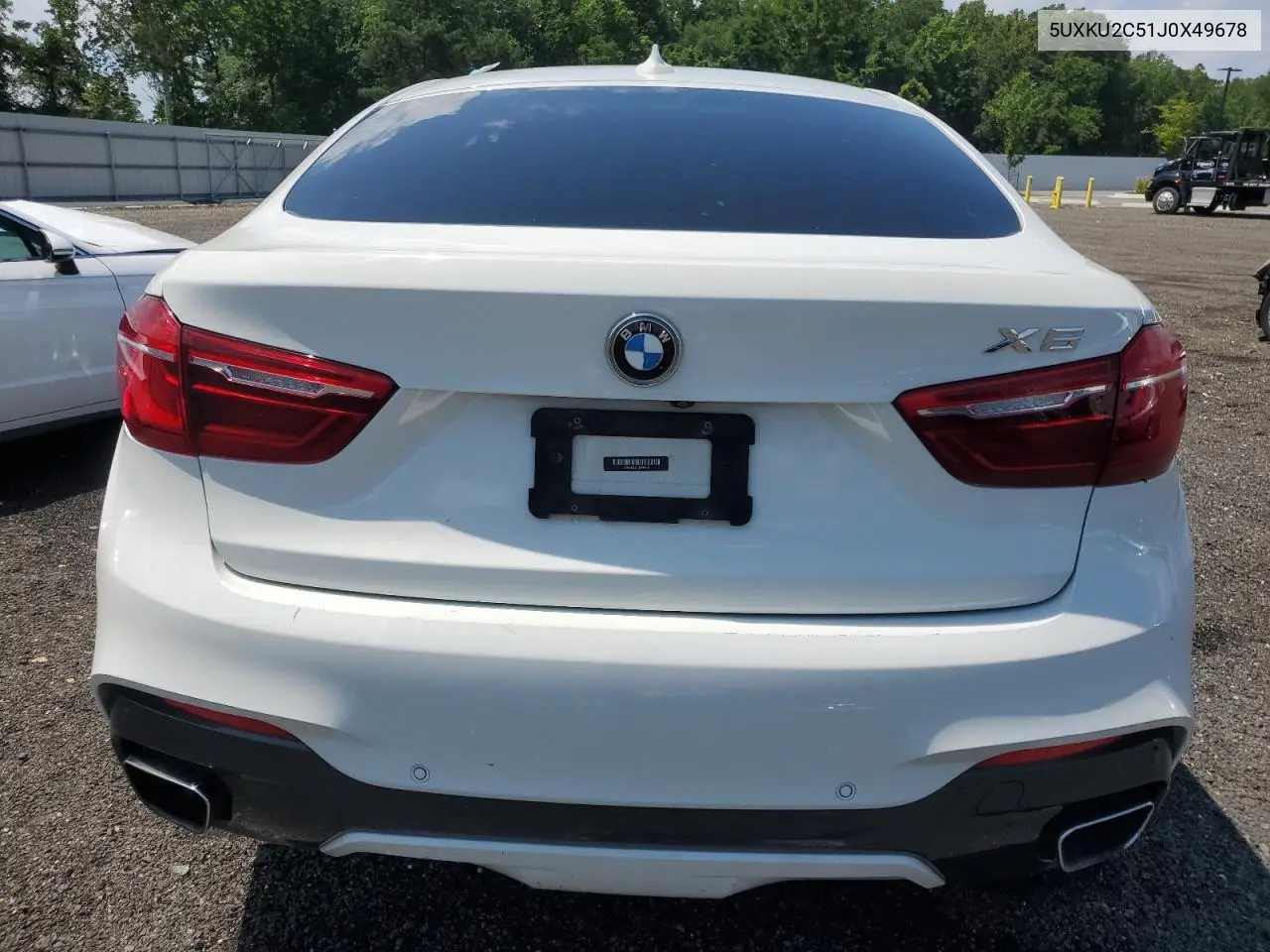 2018 BMW X6 xDrive35I VIN: 5UXKU2C51J0X49678 Lot: 61449805