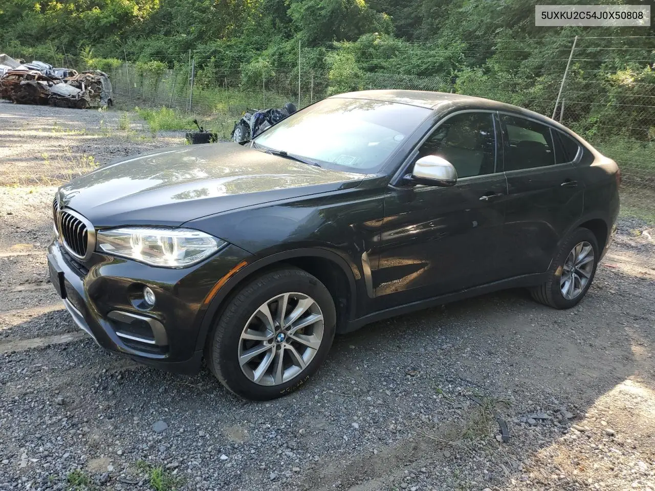2018 BMW X6 xDrive35I VIN: 5UXKU2C54J0X50808 Lot: 61588235