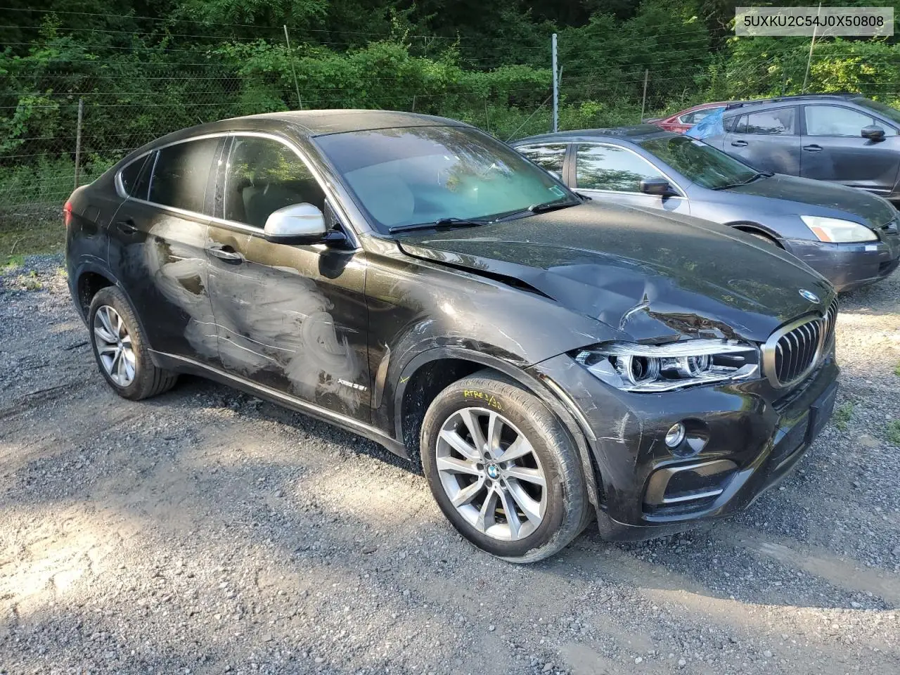 2018 BMW X6 xDrive35I VIN: 5UXKU2C54J0X50808 Lot: 61588235