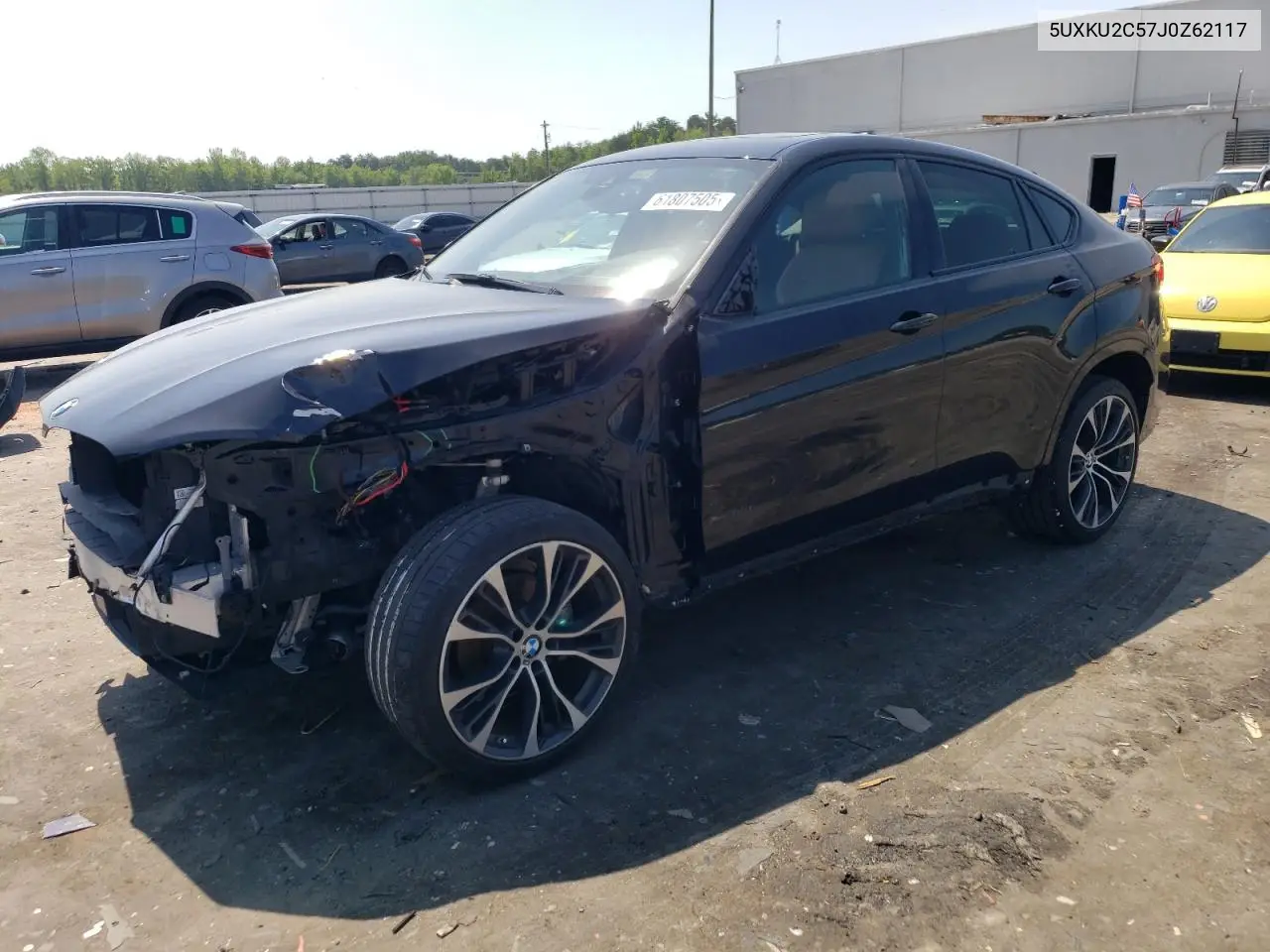2018 BMW X6 xDrive35I VIN: 5UXKU2C57J0Z62117 Lot: 61807505