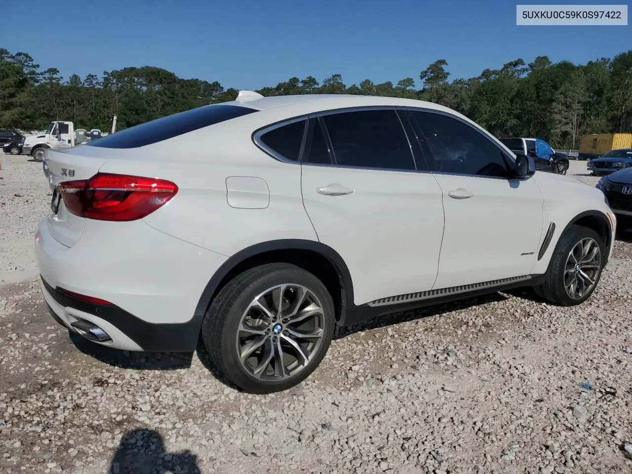2019 BMW X6 Sdrive35I VIN: 5UXKU0C59K0S97422 Lot: 52337545