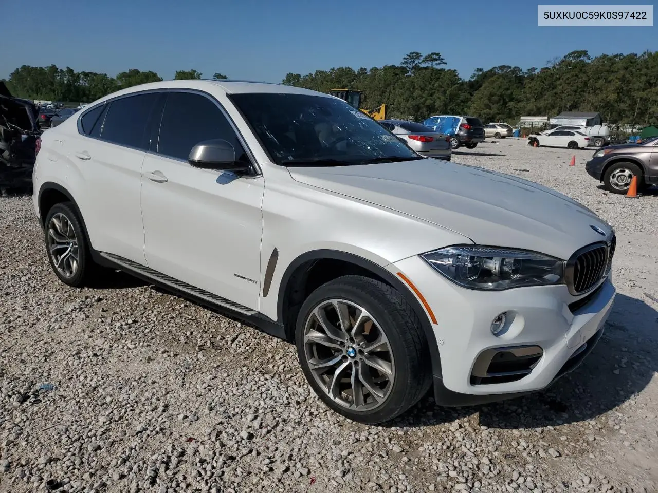 2019 BMW X6 Sdrive35I VIN: 5UXKU0C59K0S97422 Lot: 52337545