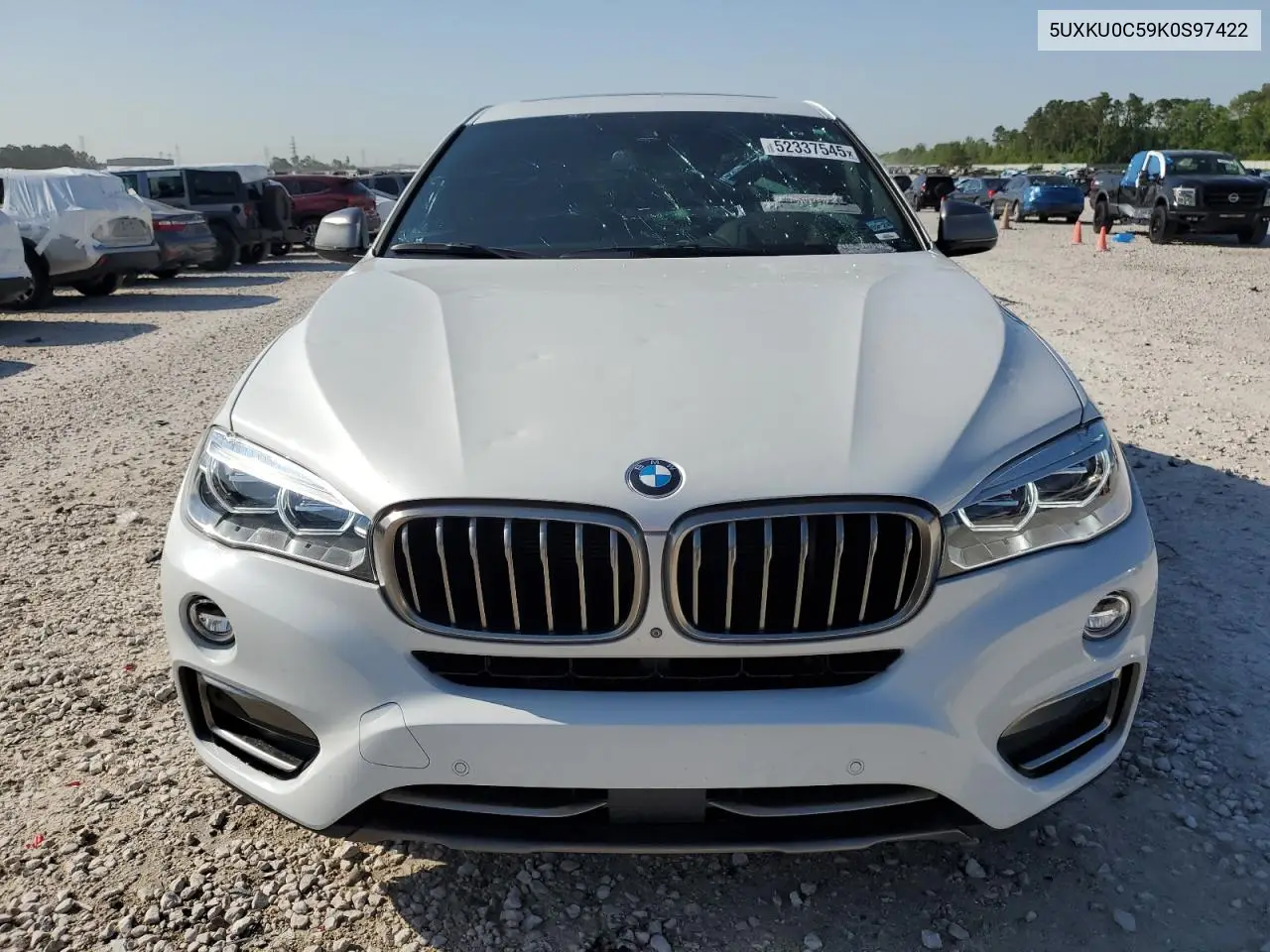 2019 BMW X6 Sdrive35I VIN: 5UXKU0C59K0S97422 Lot: 52337545