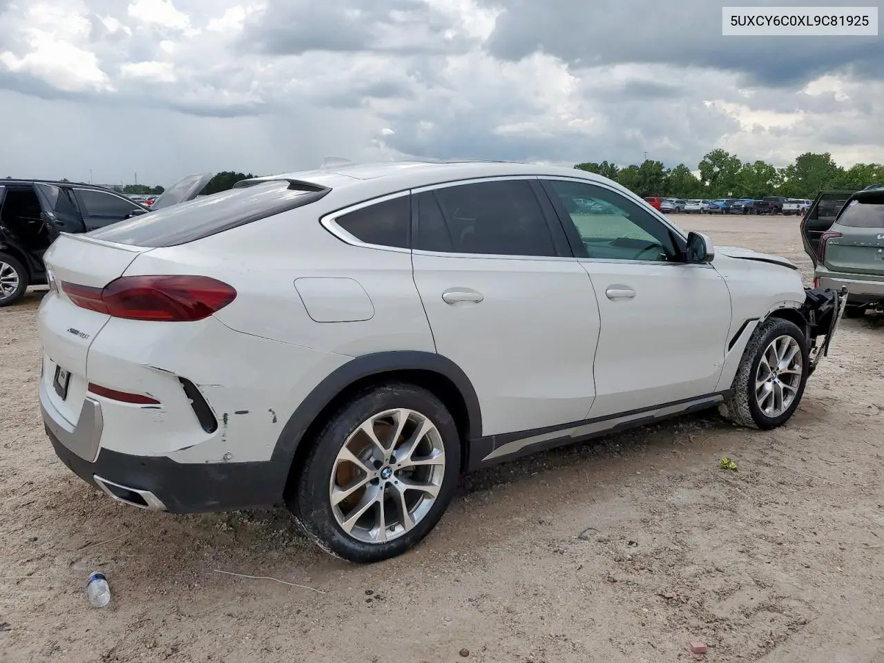 2020 BMW X6 xDrive40I VIN: 5UXCY6C0XL9C81925 Lot: 61986185