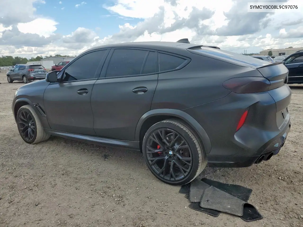 2020 BMW X6 M VIN: 5YMCY0C08L9C97076 Lot: 62674905
