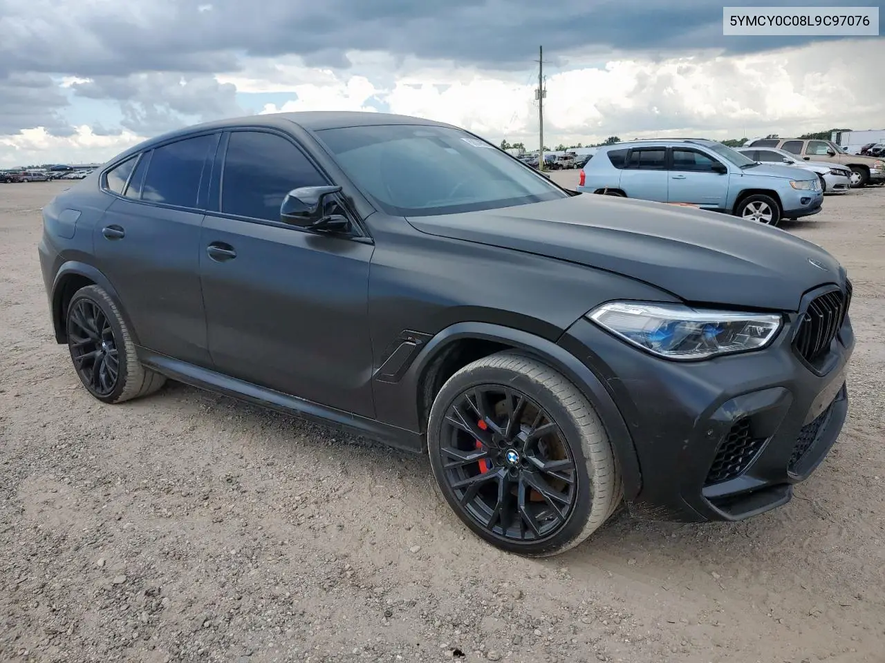2020 BMW X6 M VIN: 5YMCY0C08L9C97076 Lot: 62674905