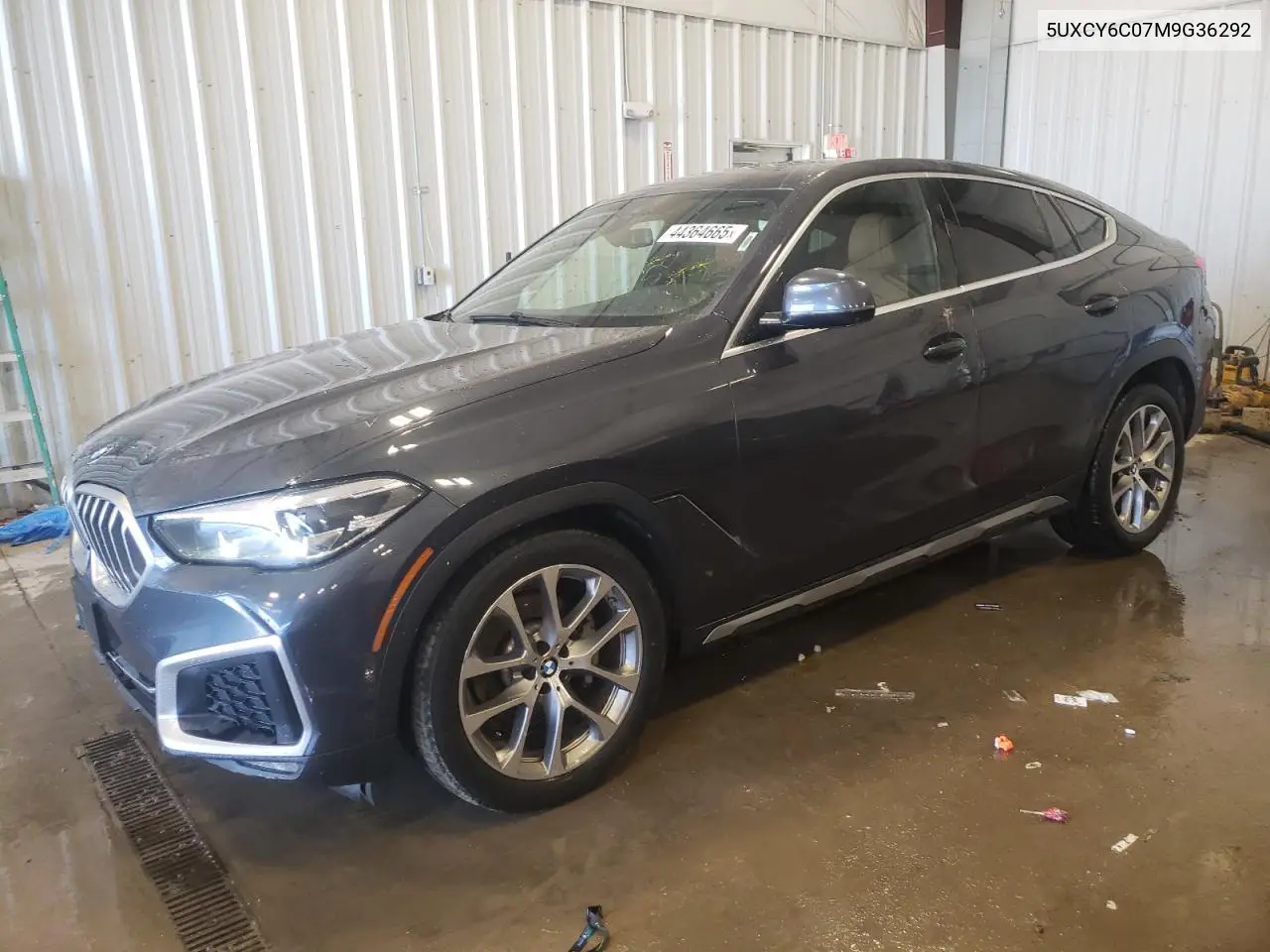 2021 BMW X6 xDrive40I VIN: 5UXCY6C07M9G36292 Lot: 44364665