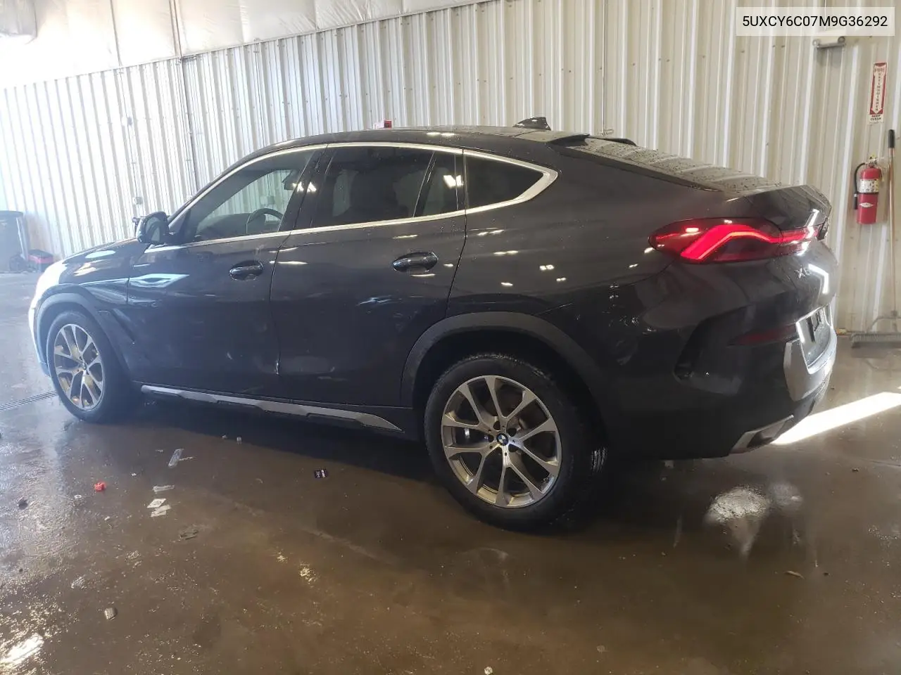 2021 BMW X6 xDrive40I VIN: 5UXCY6C07M9G36292 Lot: 44364665
