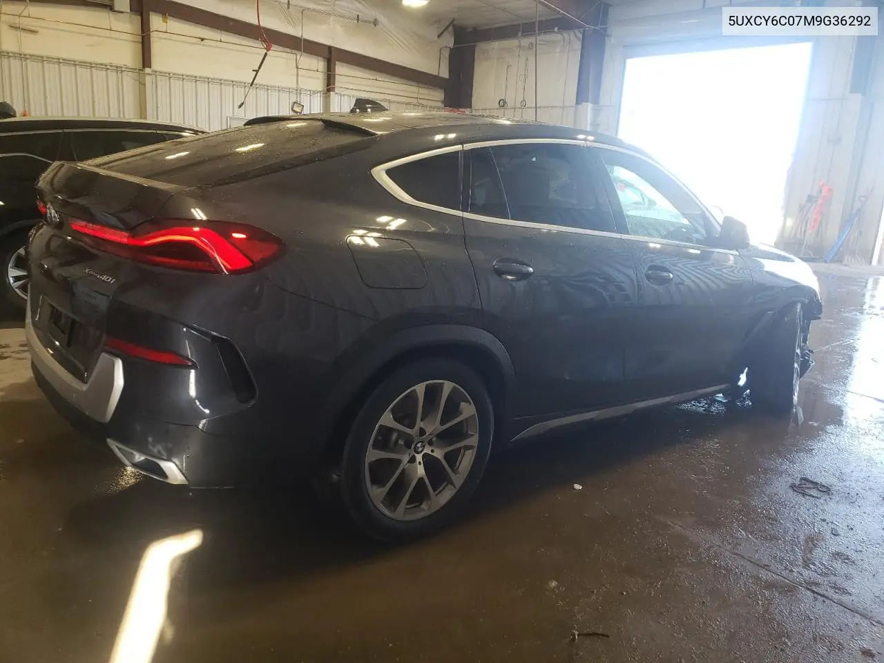 2021 BMW X6 xDrive40I VIN: 5UXCY6C07M9G36292 Lot: 44364665