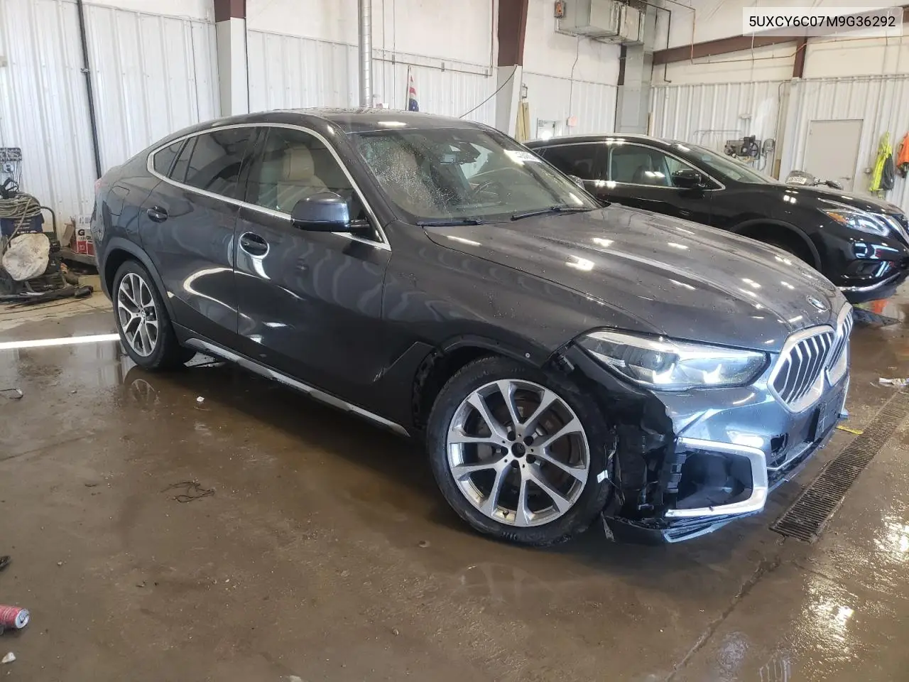 2021 BMW X6 xDrive40I VIN: 5UXCY6C07M9G36292 Lot: 44364665