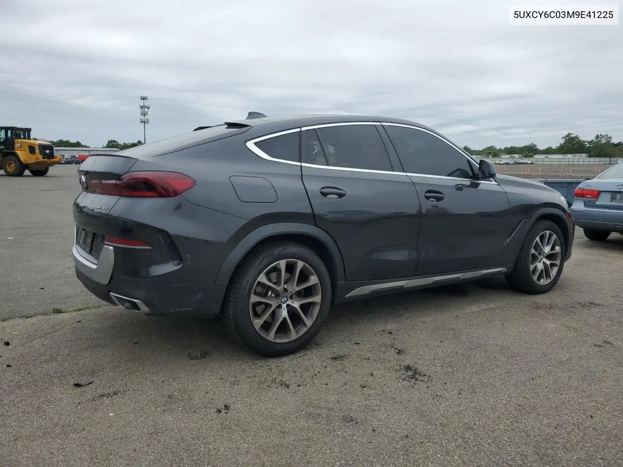 2021 BMW X6 xDrive40I VIN: 5UXCY6C03M9E41225 Lot: 62528175