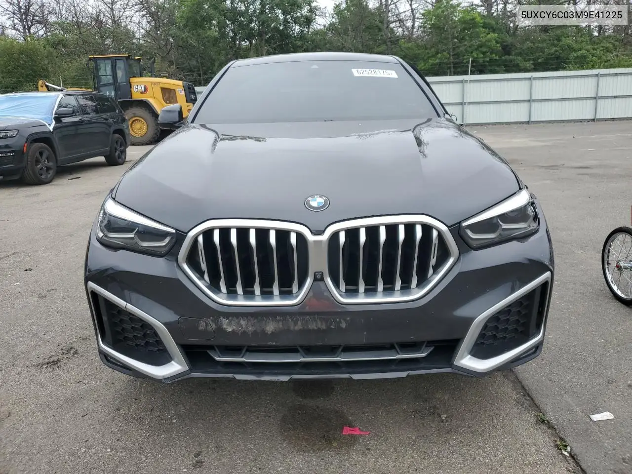 2021 BMW X6 xDrive40I VIN: 5UXCY6C03M9E41225 Lot: 62528175
