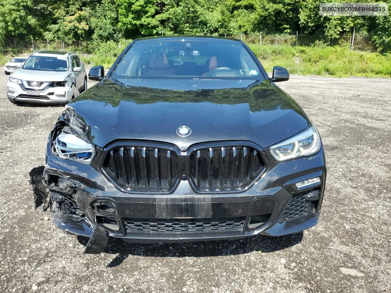 2021 BMW X6 M50I VIN: 5UXCY8C03M9H68235 Lot: 64819405