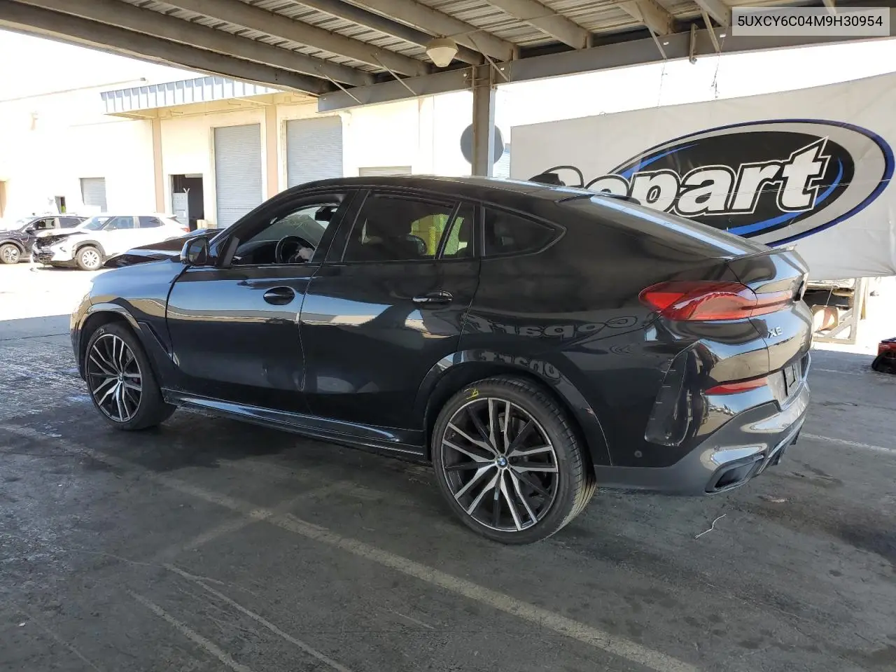 2021 BMW X6 xDrive40I VIN: 5UXCY6C04M9H30954 Lot: 65175175