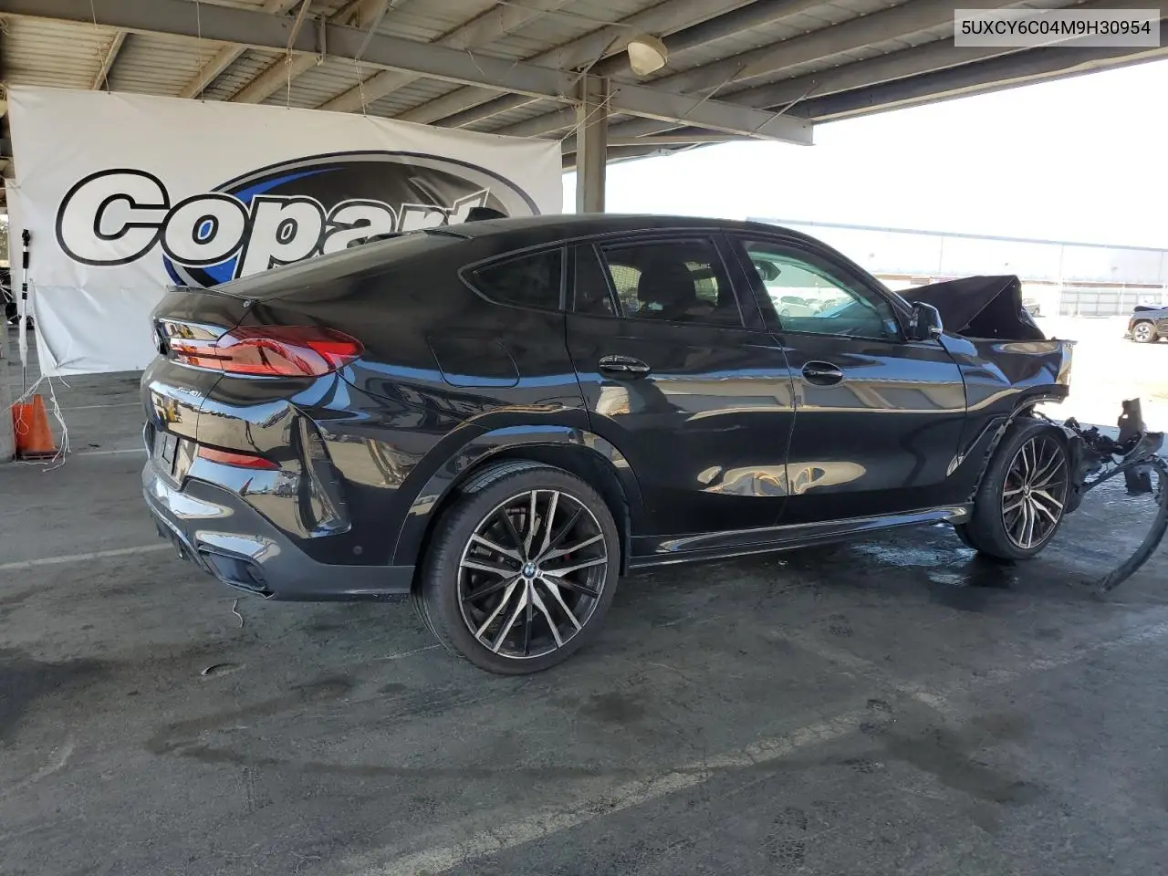 2021 BMW X6 xDrive40I VIN: 5UXCY6C04M9H30954 Lot: 65175175