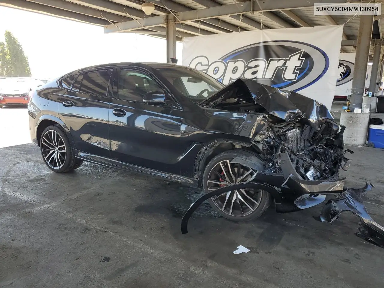 2021 BMW X6 xDrive40I VIN: 5UXCY6C04M9H30954 Lot: 65175175