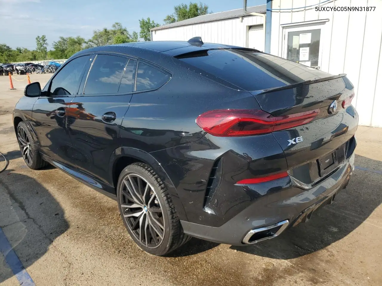 2022 BMW X6 xDrive40I VIN: 5UXCY6C05N9N31877 Lot: 65156175