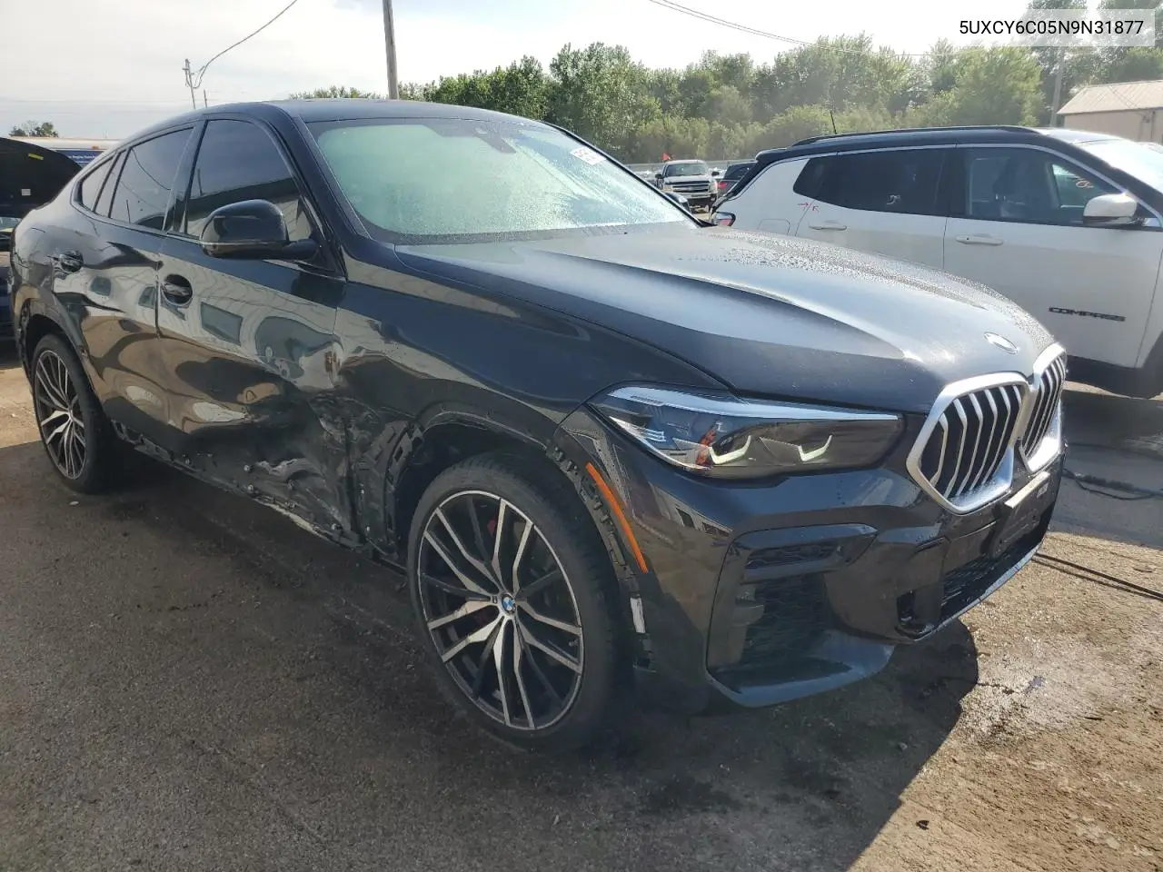 2022 BMW X6 xDrive40I VIN: 5UXCY6C05N9N31877 Lot: 65156175