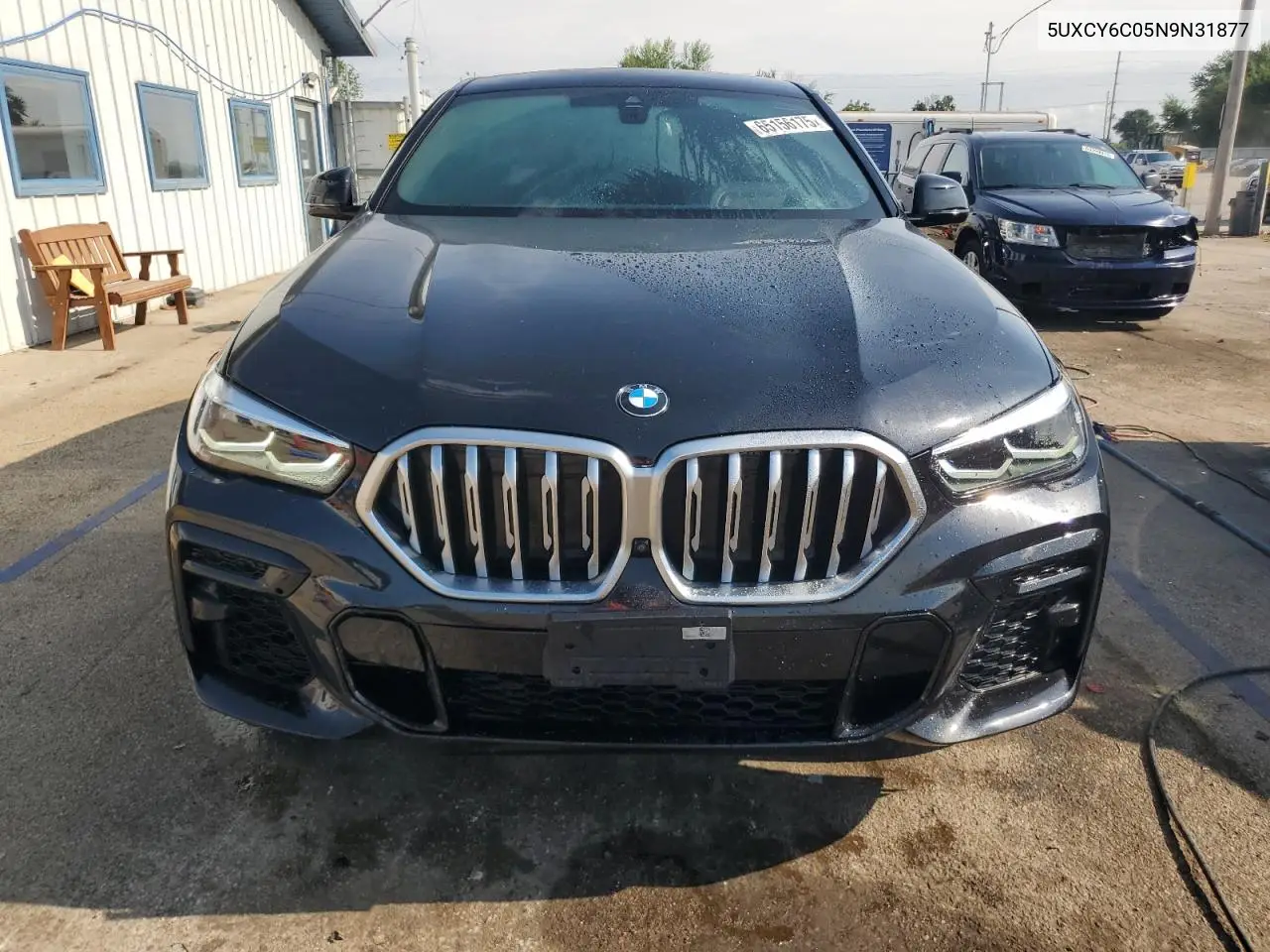 2022 BMW X6 xDrive40I VIN: 5UXCY6C05N9N31877 Lot: 65156175