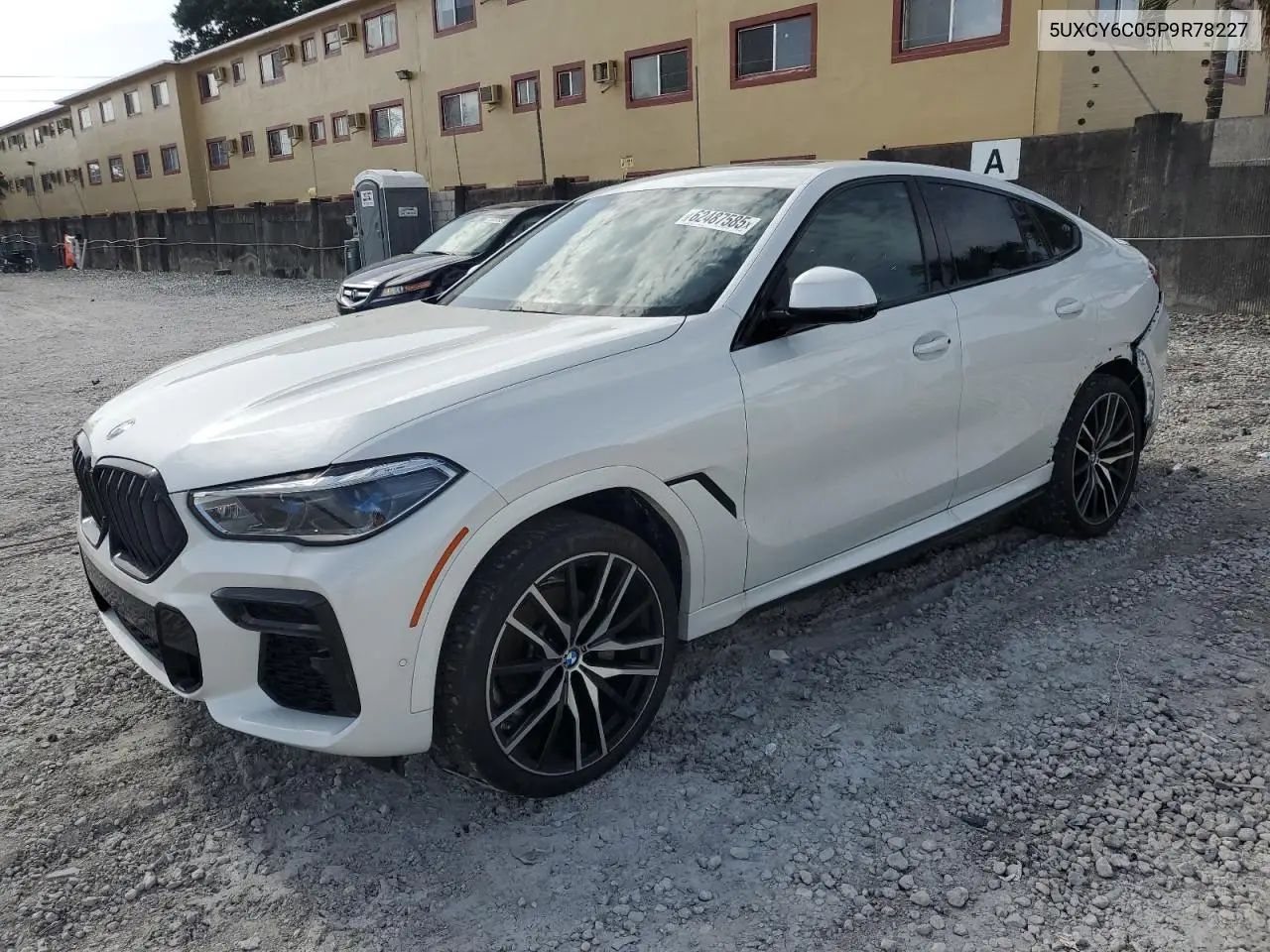 2023 BMW X6 xDrive40I VIN: 5UXCY6C05P9R78227 Lot: 62487585