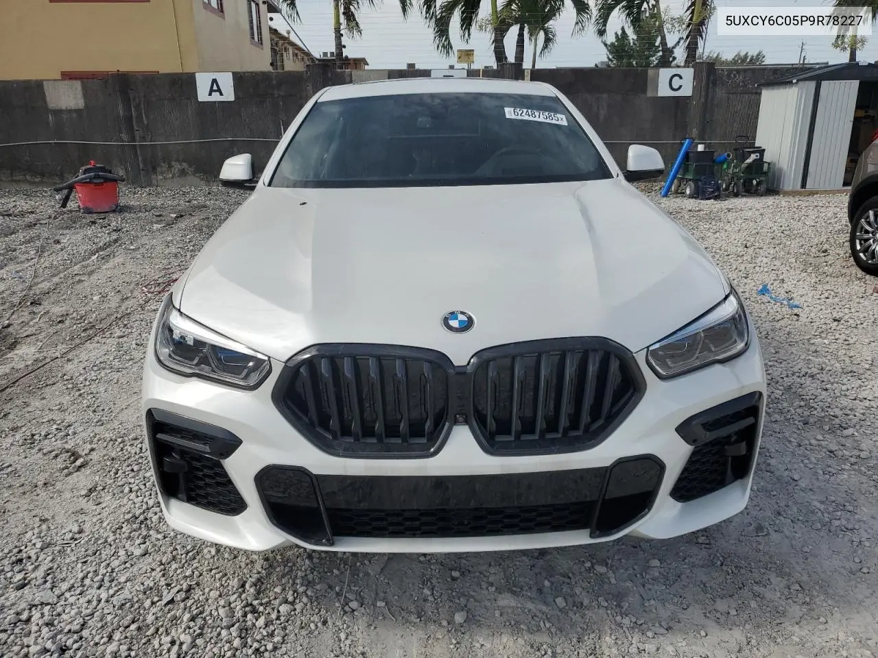 2023 BMW X6 xDrive40I VIN: 5UXCY6C05P9R78227 Lot: 62487585