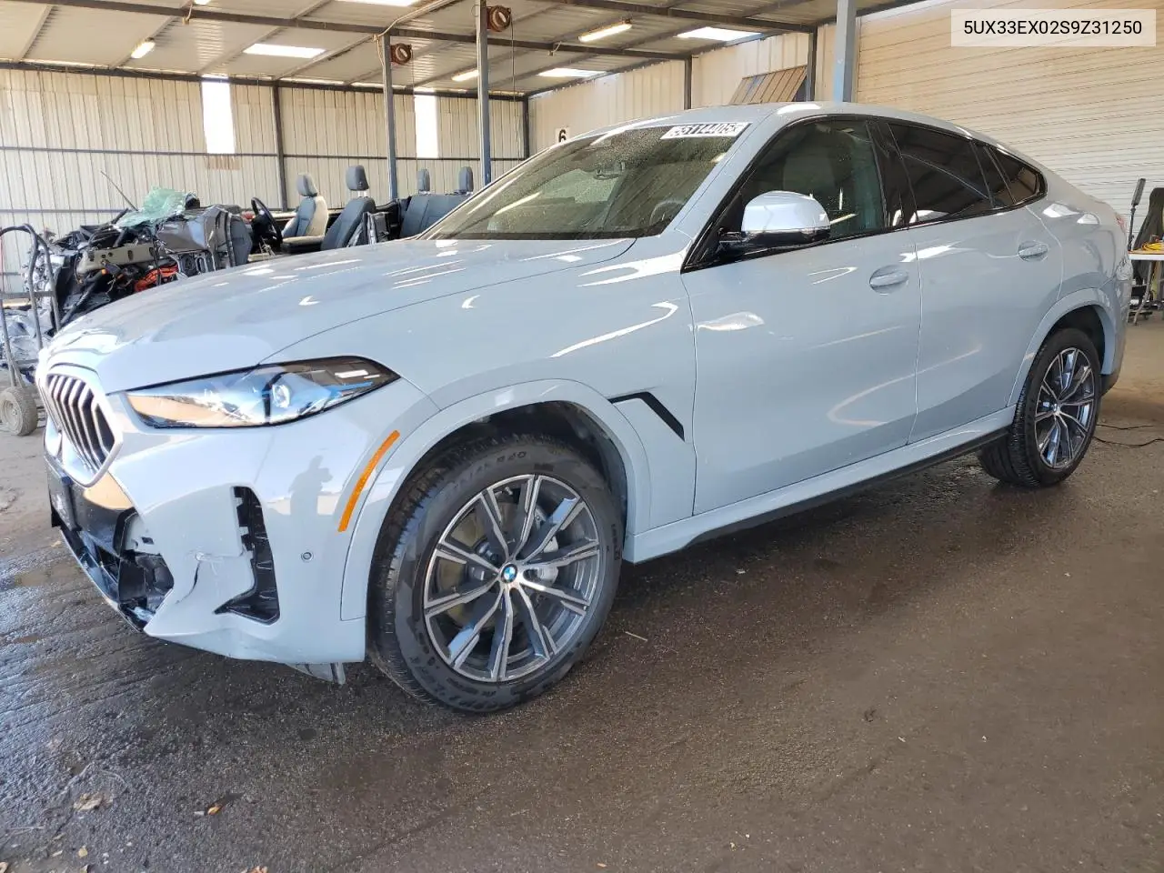 2025 BMW X6 xDrive40I VIN: 5UX33EX02S9Z31250 Lot: 55114405