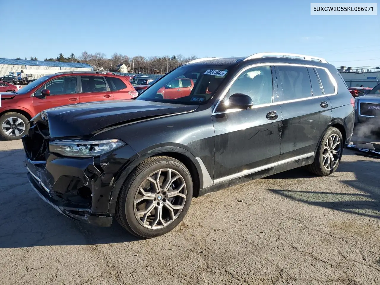 2019 BMW X7 xDrive40I VIN: 5UXCW2C55KL086971 Lot: 46373045