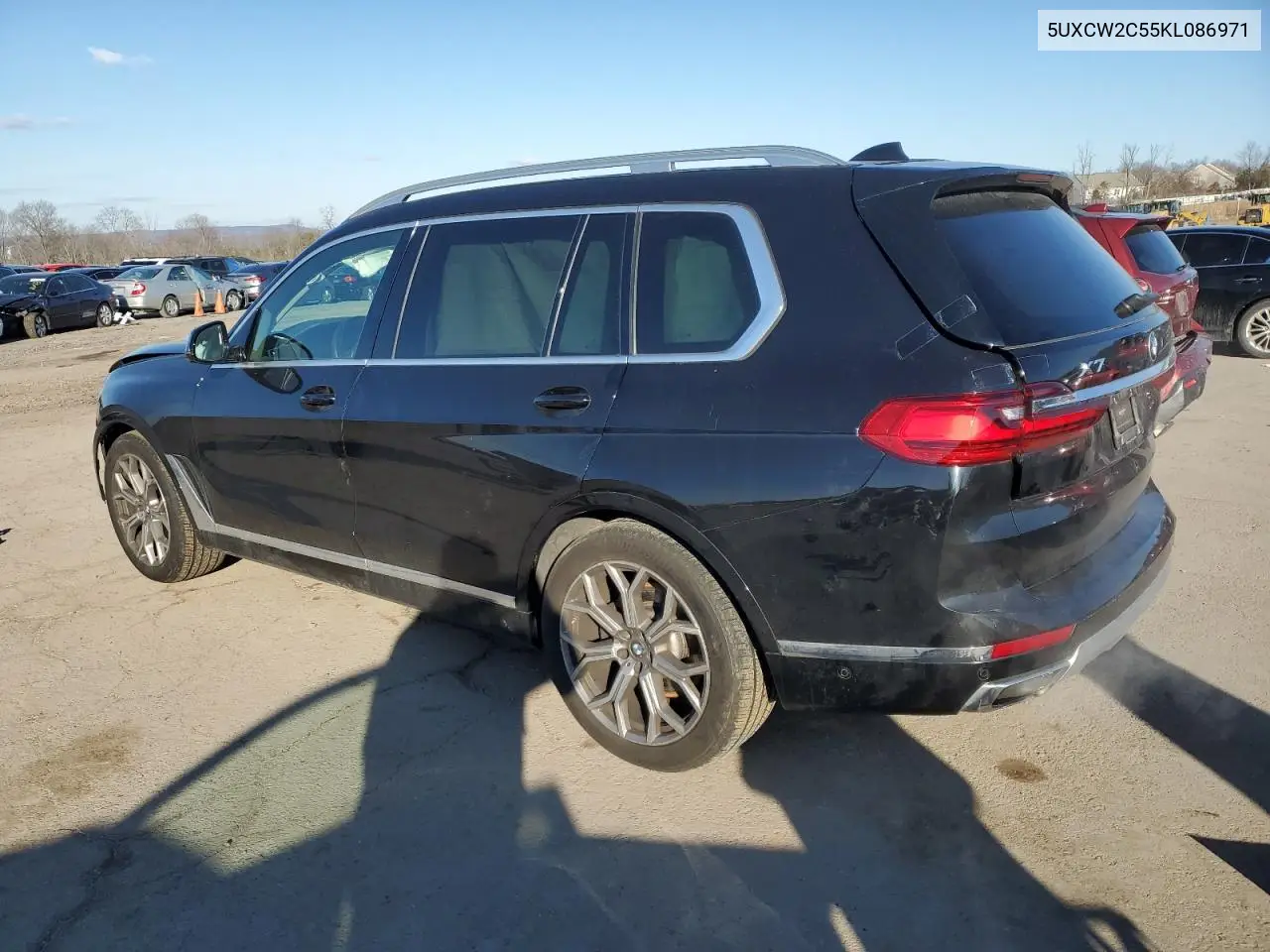 2019 BMW X7 xDrive40I VIN: 5UXCW2C55KL086971 Lot: 46373045