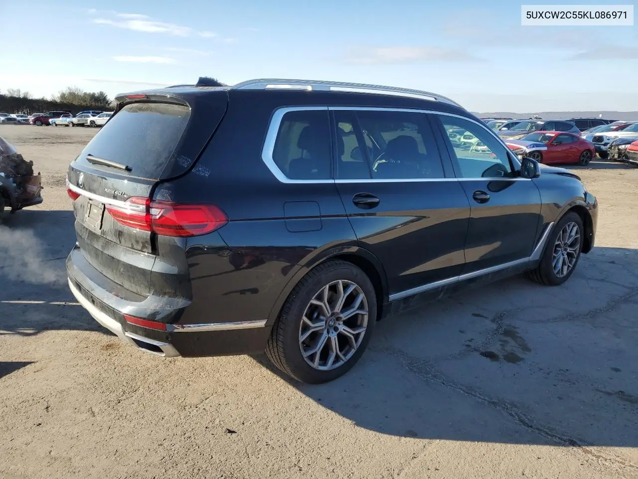2019 BMW X7 xDrive40I VIN: 5UXCW2C55KL086971 Lot: 46373045