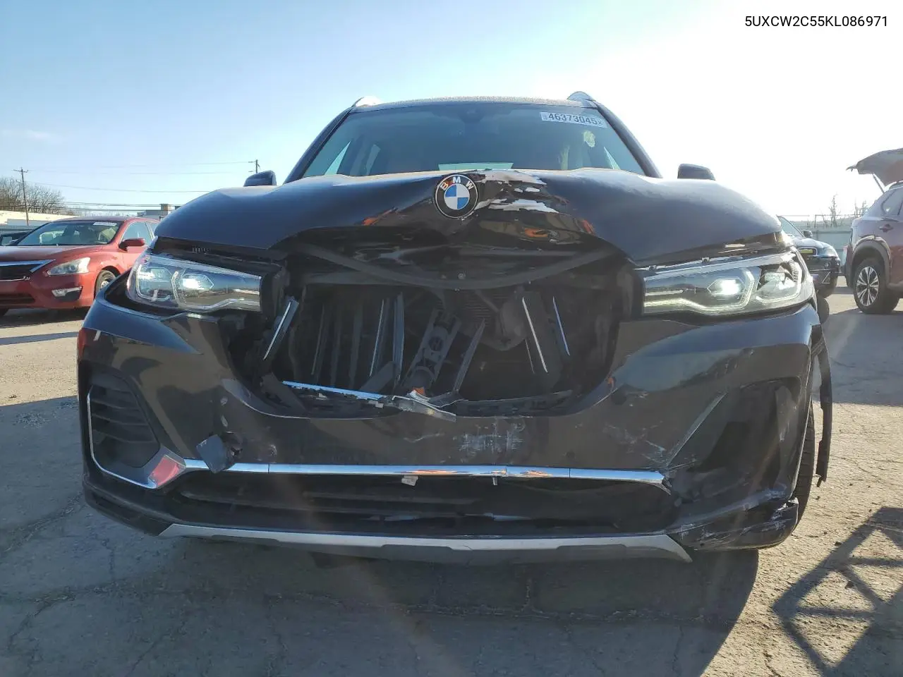 2019 BMW X7 xDrive40I VIN: 5UXCW2C55KL086971 Lot: 46373045