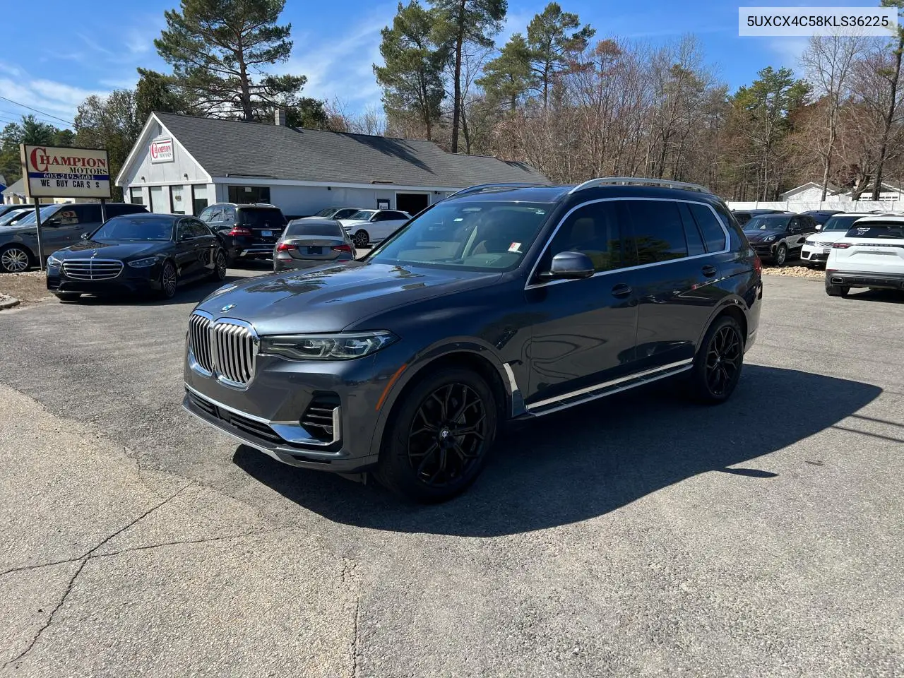 2019 BMW X7 xDrive50I VIN: 5UXCX4C58KLS36225 Lot: 53399425