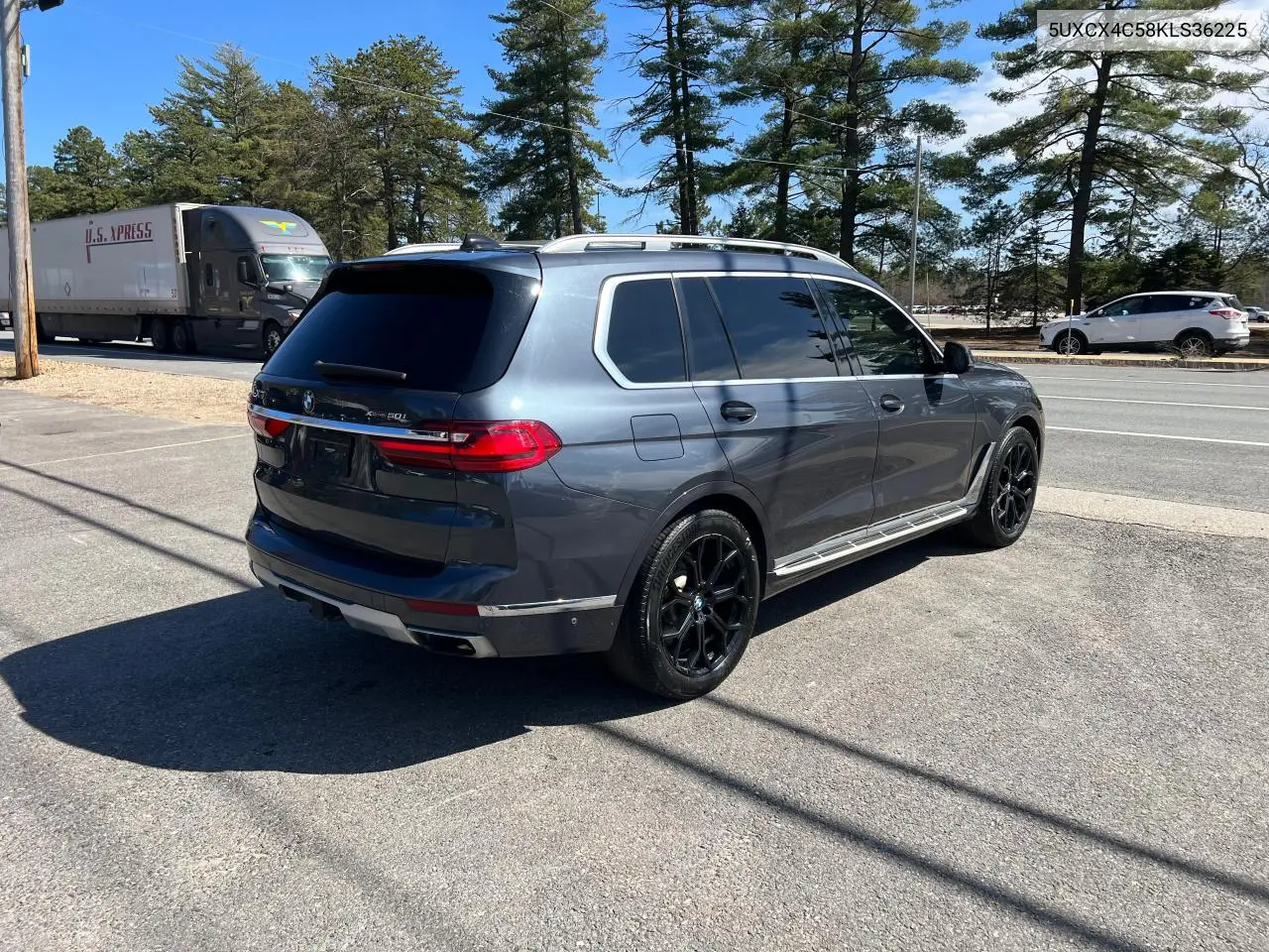 2019 BMW X7 xDrive50I VIN: 5UXCX4C58KLS36225 Lot: 53399425