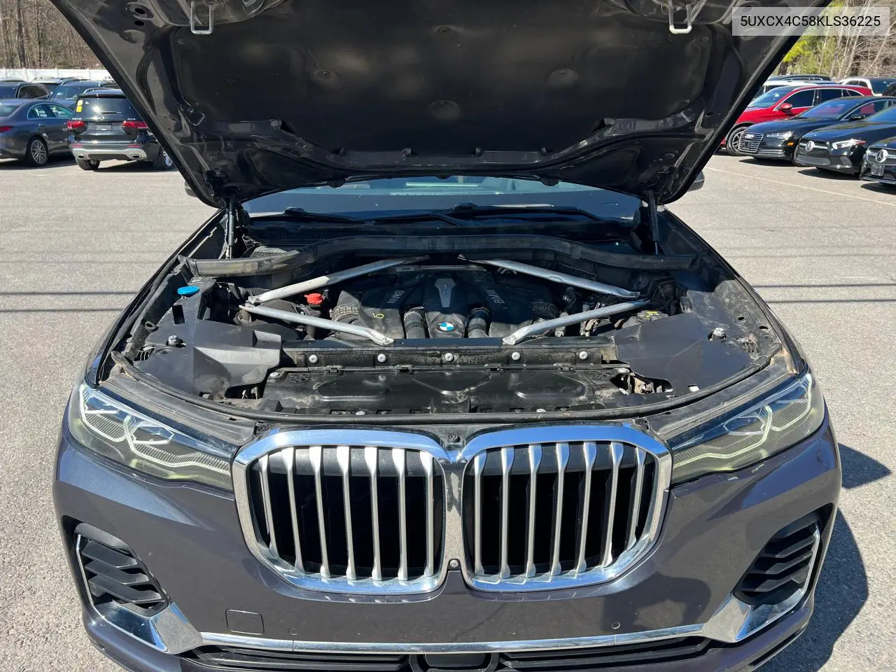 2019 BMW X7 xDrive50I VIN: 5UXCX4C58KLS36225 Lot: 53399425