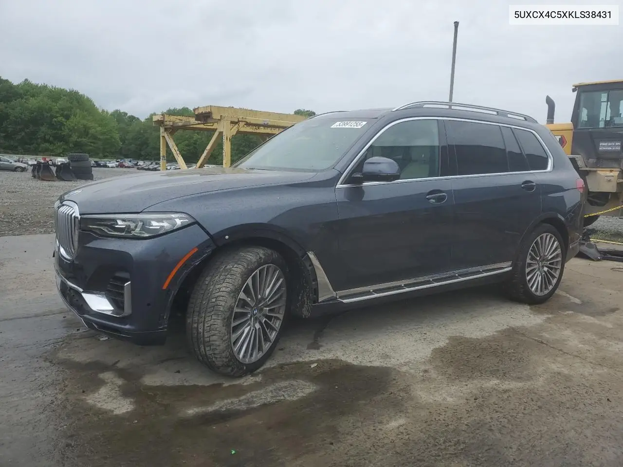 2019 BMW X7 xDrive50I VIN: 5UXCX4C5XKLS38431 Lot: 53991255