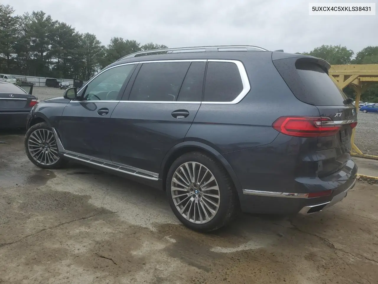 2019 BMW X7 xDrive50I VIN: 5UXCX4C5XKLS38431 Lot: 53991255