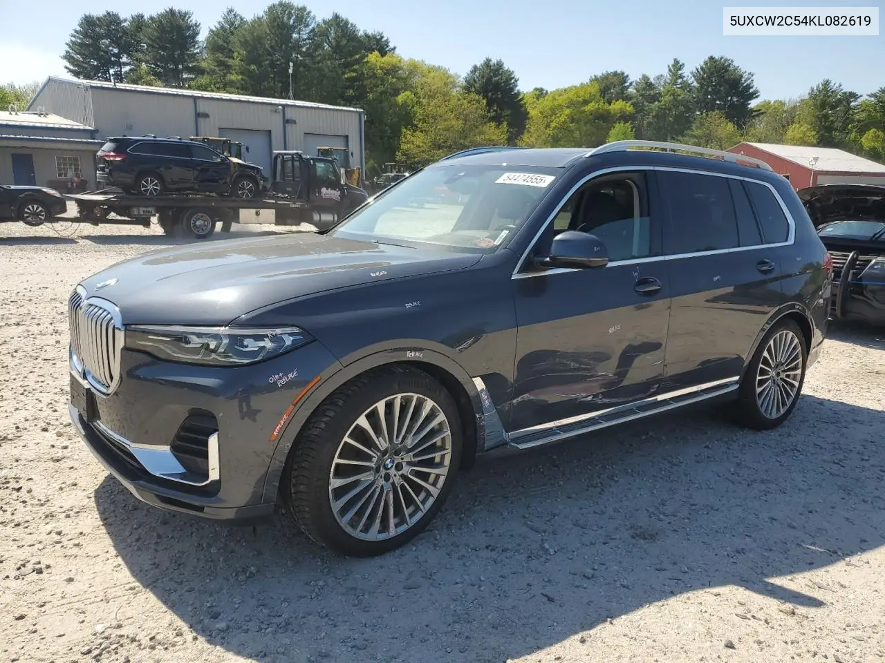 2019 BMW X7 xDrive40I VIN: 5UXCW2C54KL082619 Lot: 54474555