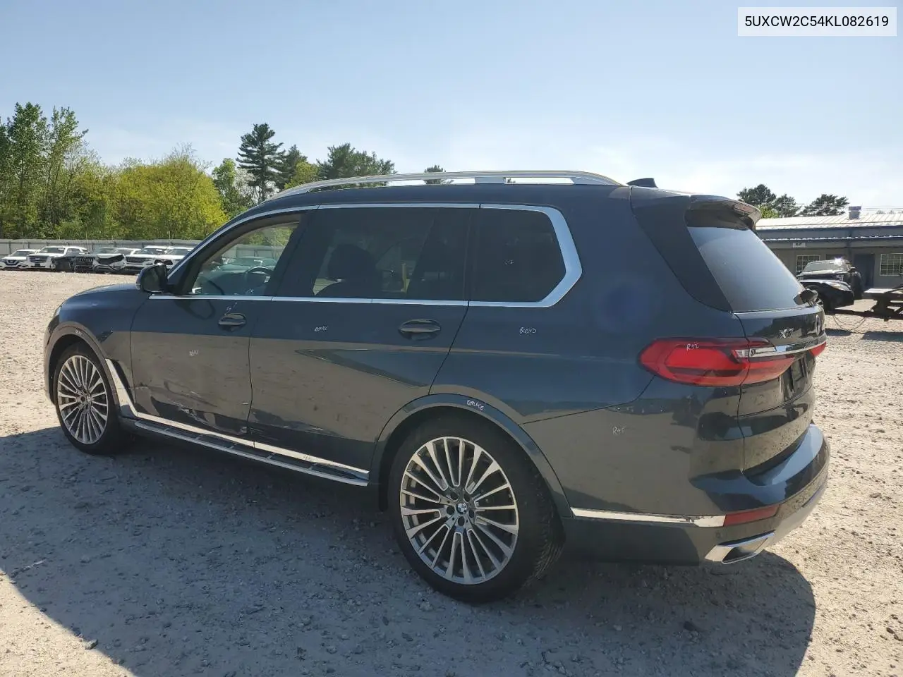 2019 BMW X7 xDrive40I VIN: 5UXCW2C54KL082619 Lot: 54474555