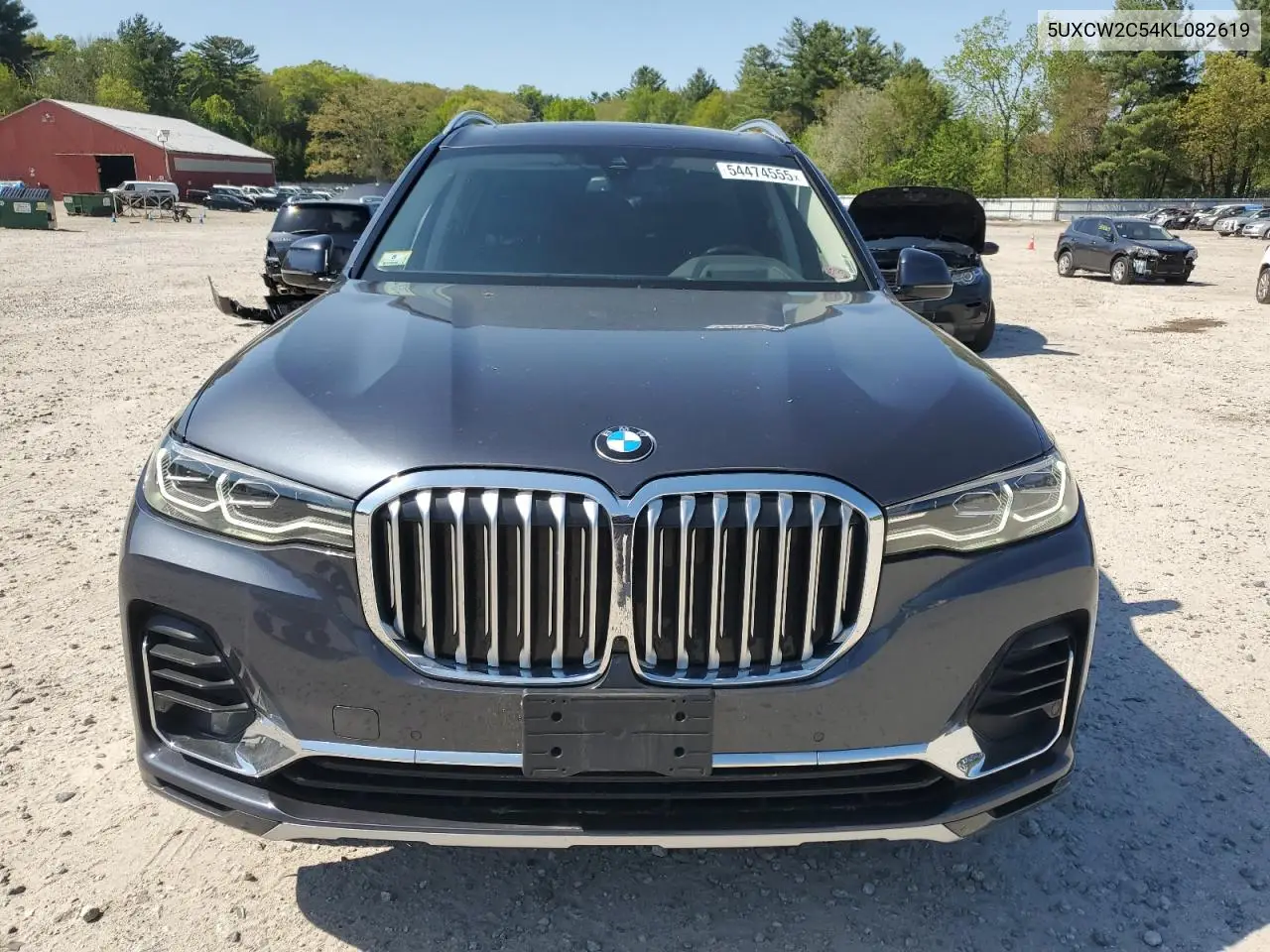 2019 BMW X7 xDrive40I VIN: 5UXCW2C54KL082619 Lot: 54474555