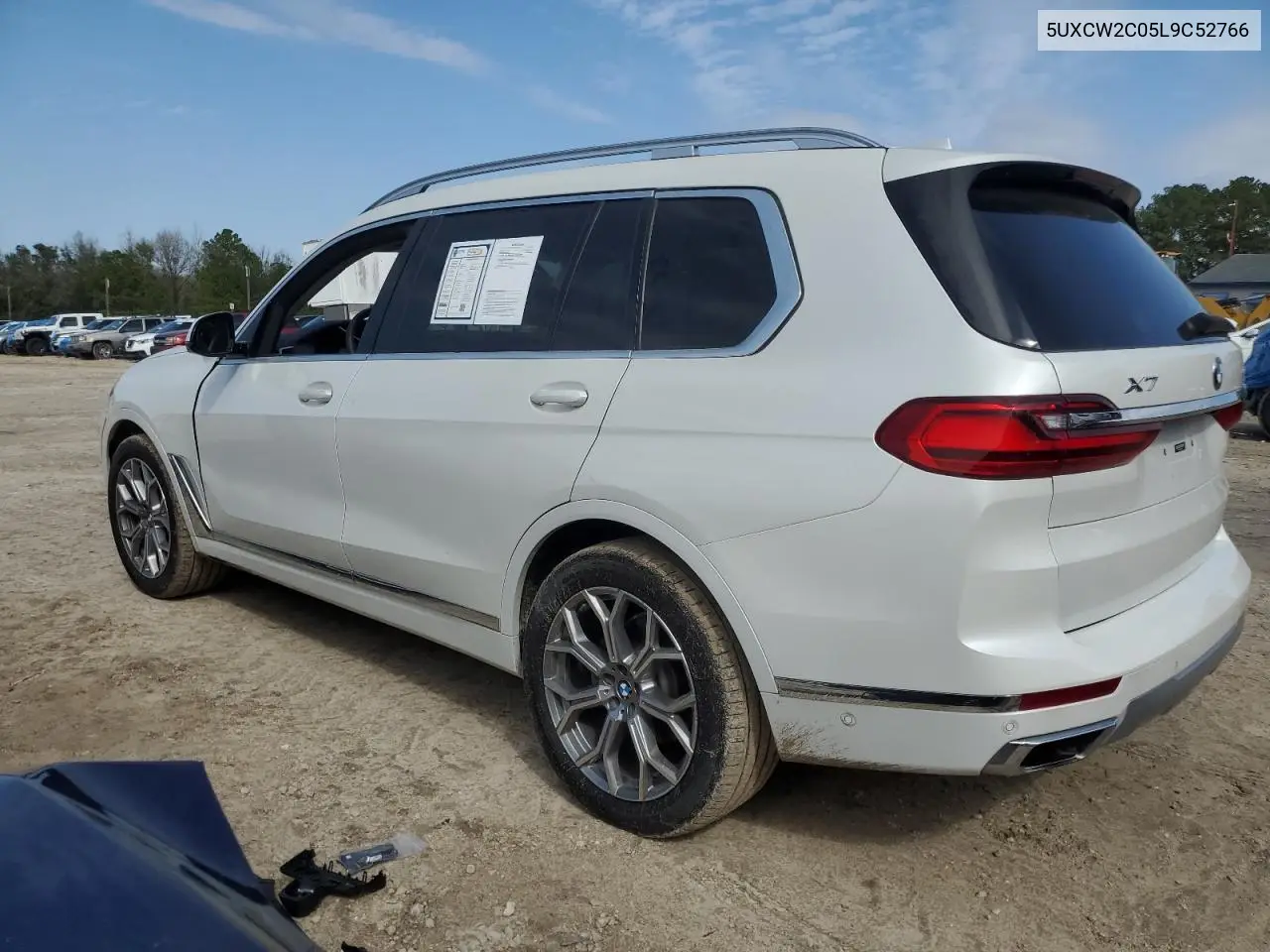 2020 BMW X7 xDrive40I VIN: 5UXCW2C05L9C52766 Lot: 45323395