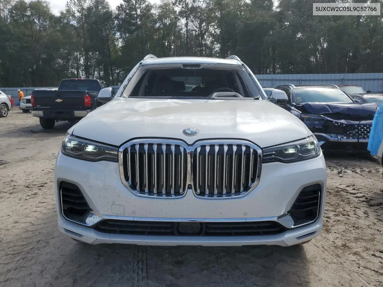 2020 BMW X7 xDrive40I VIN: 5UXCW2C05L9C52766 Lot: 45323395