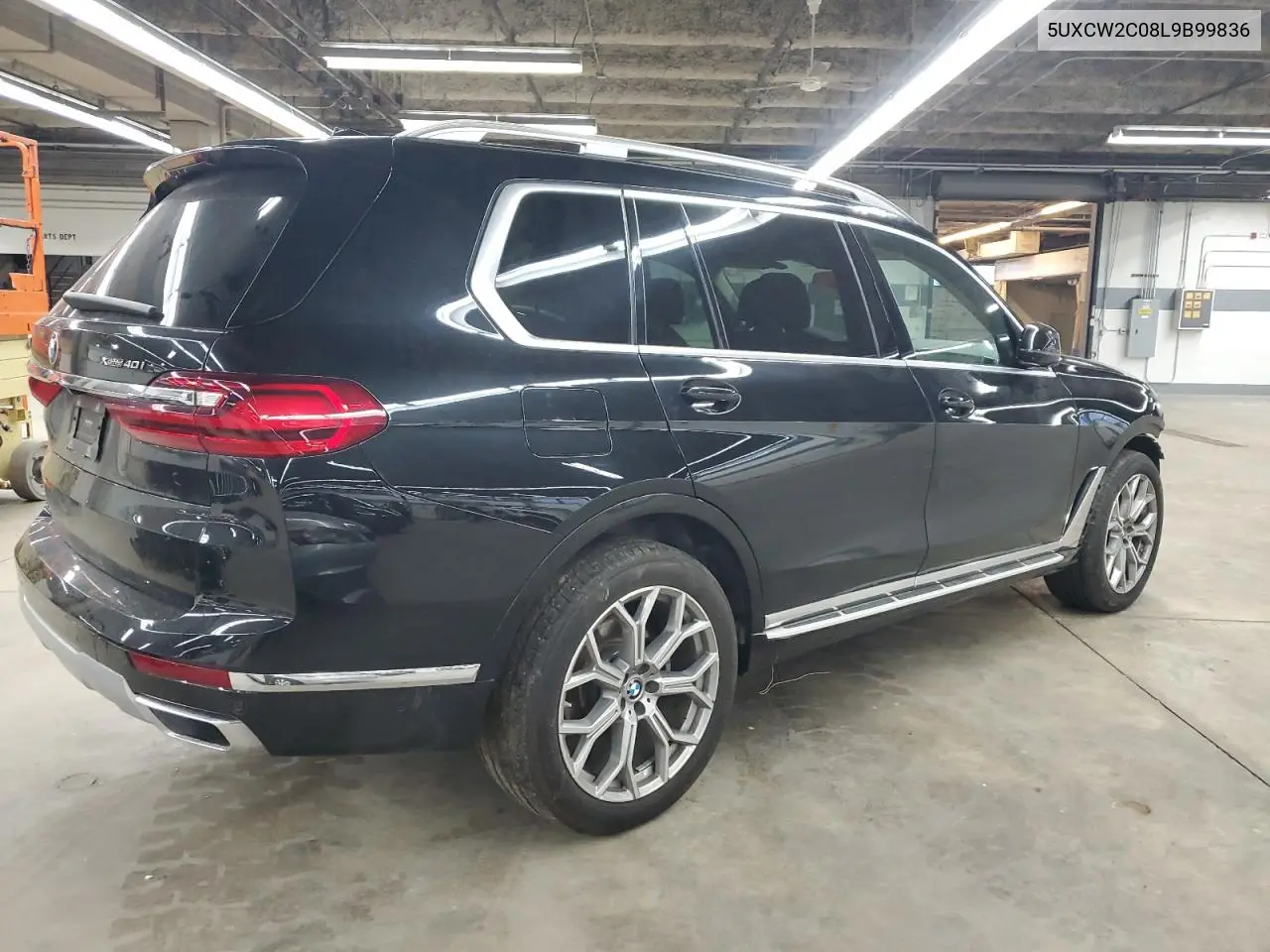 2020 BMW X7 xDrive40I VIN: 5UXCW2C08L9B99836 Lot: 46243425