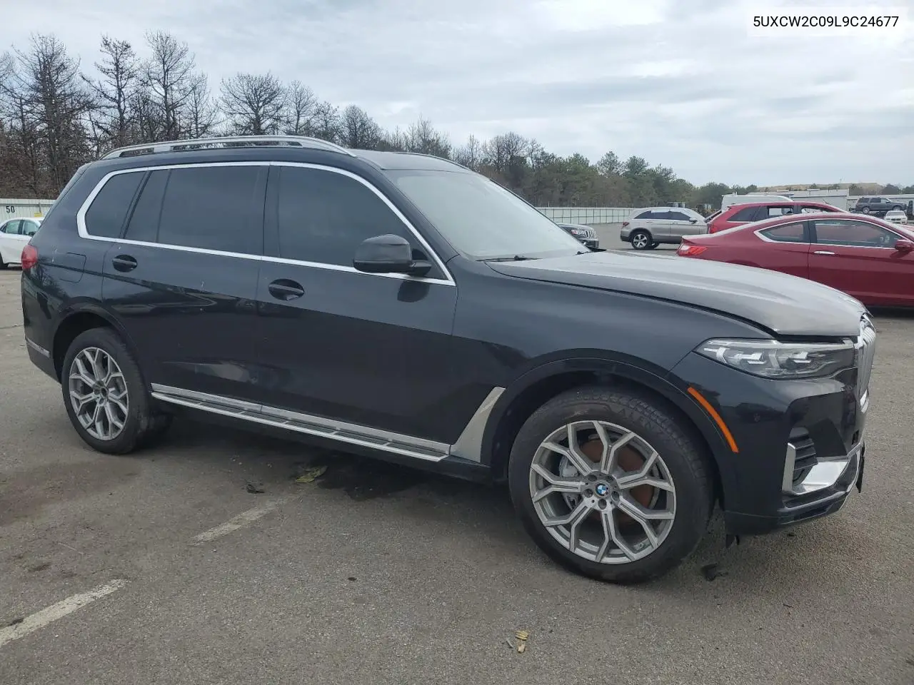 2020 BMW X7 xDrive40I VIN: 5UXCW2C09L9C24677 Lot: 51789535