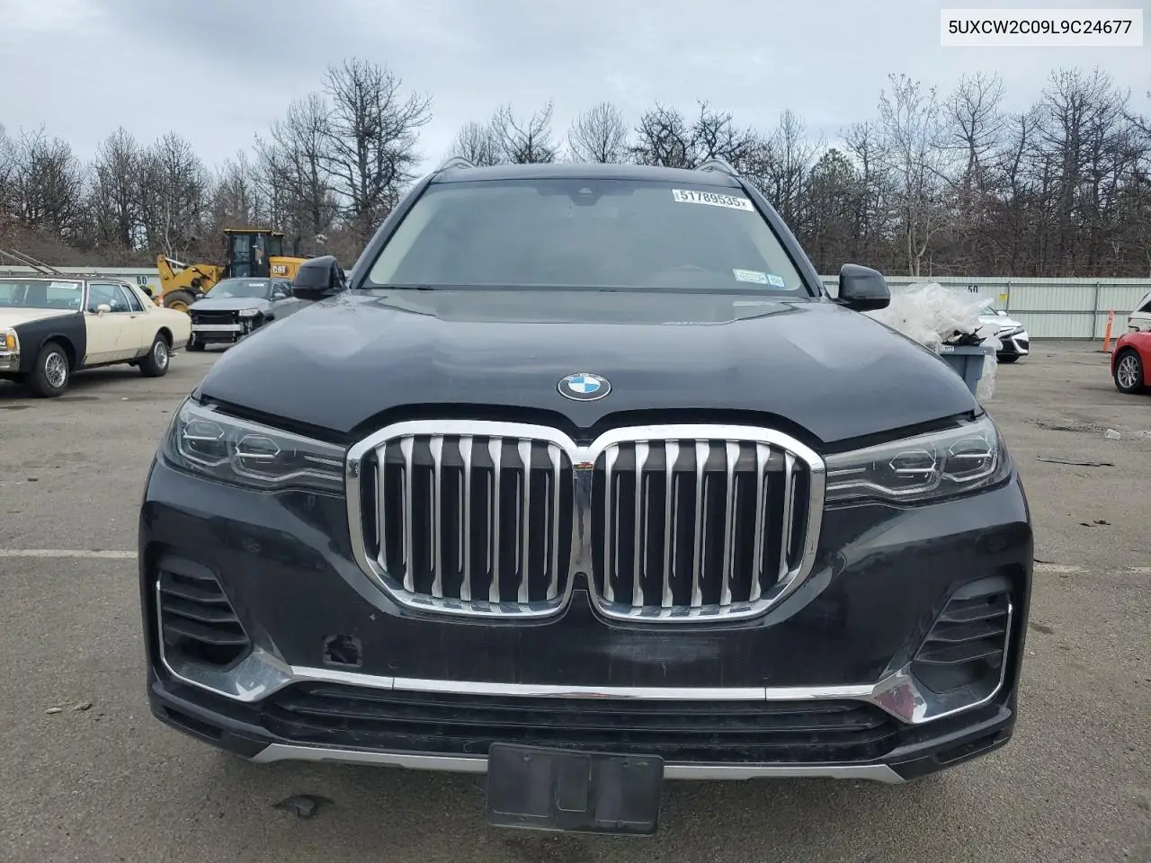 2020 BMW X7 xDrive40I VIN: 5UXCW2C09L9C24677 Lot: 51789535