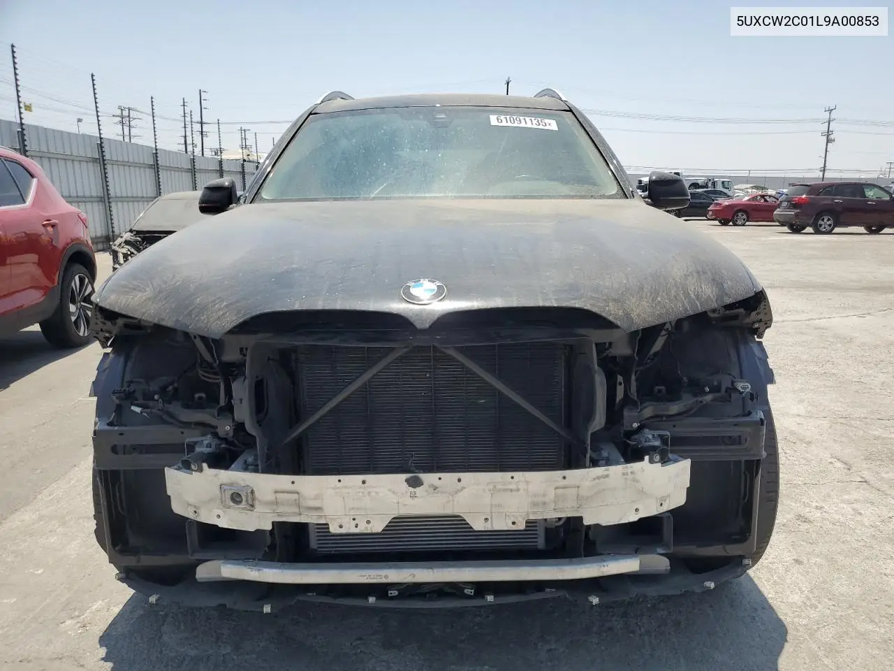 2020 BMW X7 xDrive40I VIN: 5UXCW2C01L9A00853 Lot: 61091135