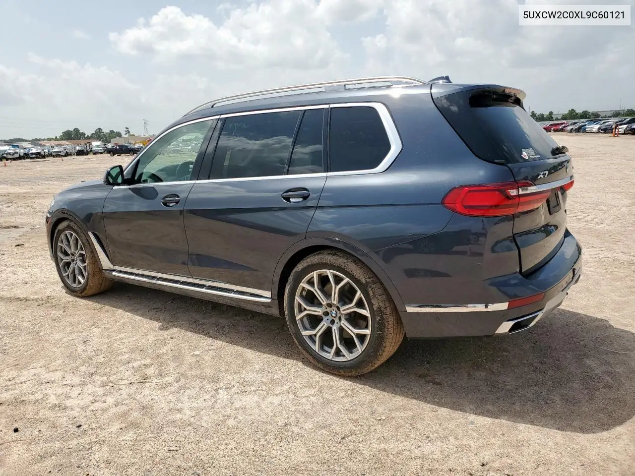 2020 BMW X7 xDrive40I VIN: 5UXCW2C0XL9C60121 Lot: 62057235