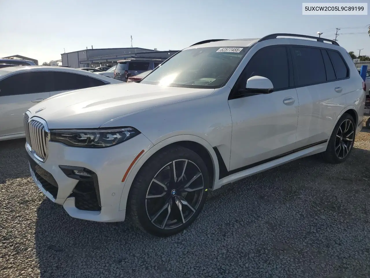 2020 BMW X7 xDrive40I VIN: 5UXCW2C05L9C89199 Lot: 62577455