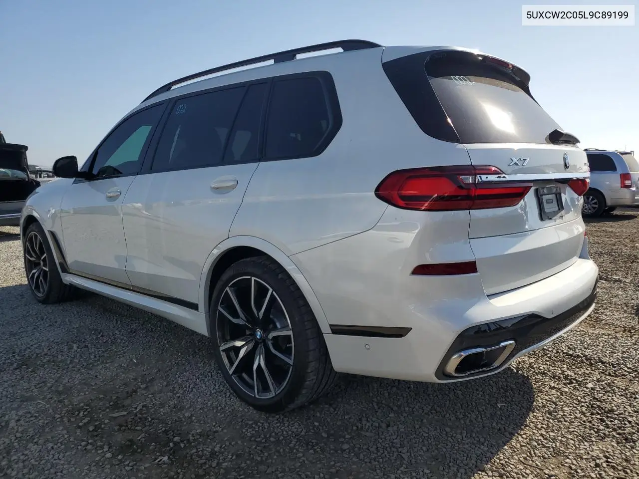 2020 BMW X7 xDrive40I VIN: 5UXCW2C05L9C89199 Lot: 62577455
