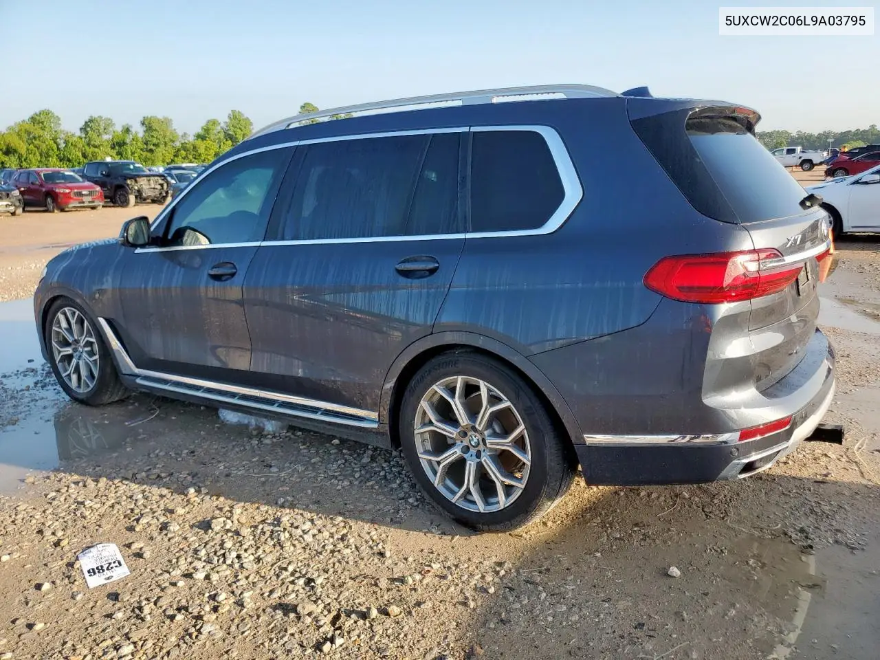 2020 BMW X7 xDrive40I VIN: 5UXCW2C06L9A03795 Lot: 64856255