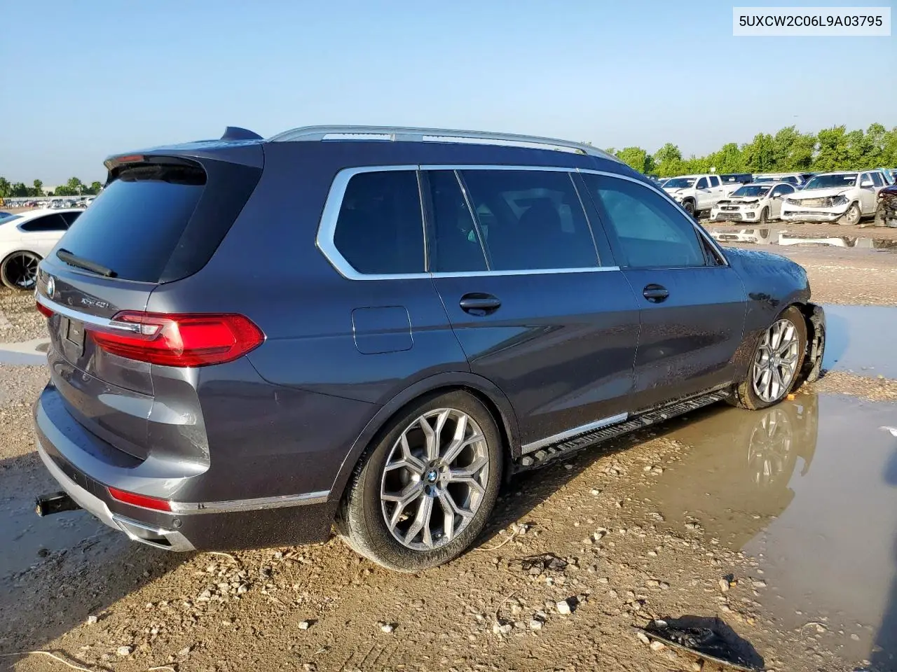 2020 BMW X7 xDrive40I VIN: 5UXCW2C06L9A03795 Lot: 64856255