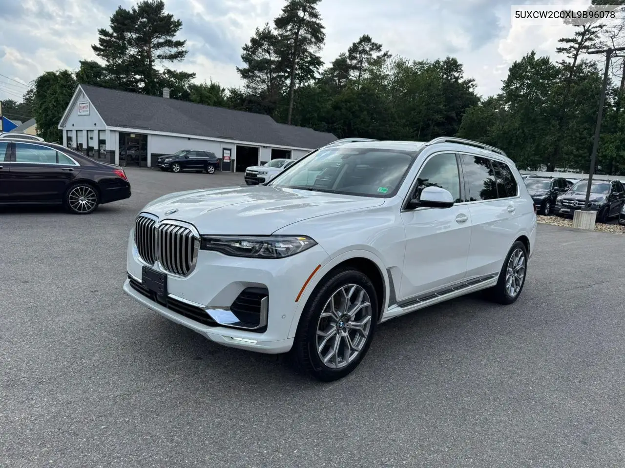 2020 BMW X7 xDrive40I VIN: 5UXCW2C0XL9B96078 Lot: 65096015
